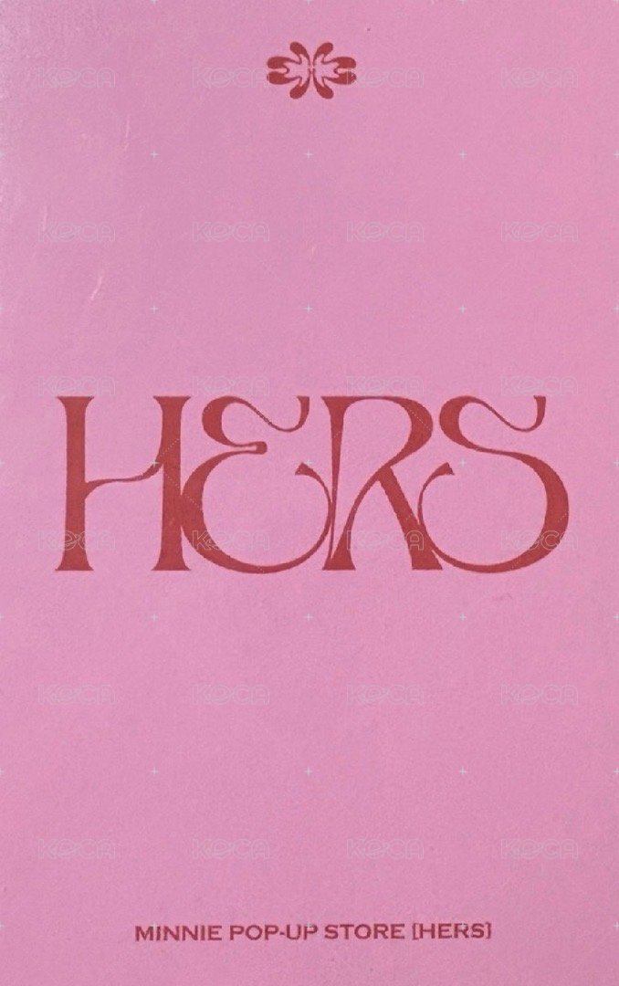 HER 滿額卡 MINNIE SOLO快閃店滿額卡-妮 背面