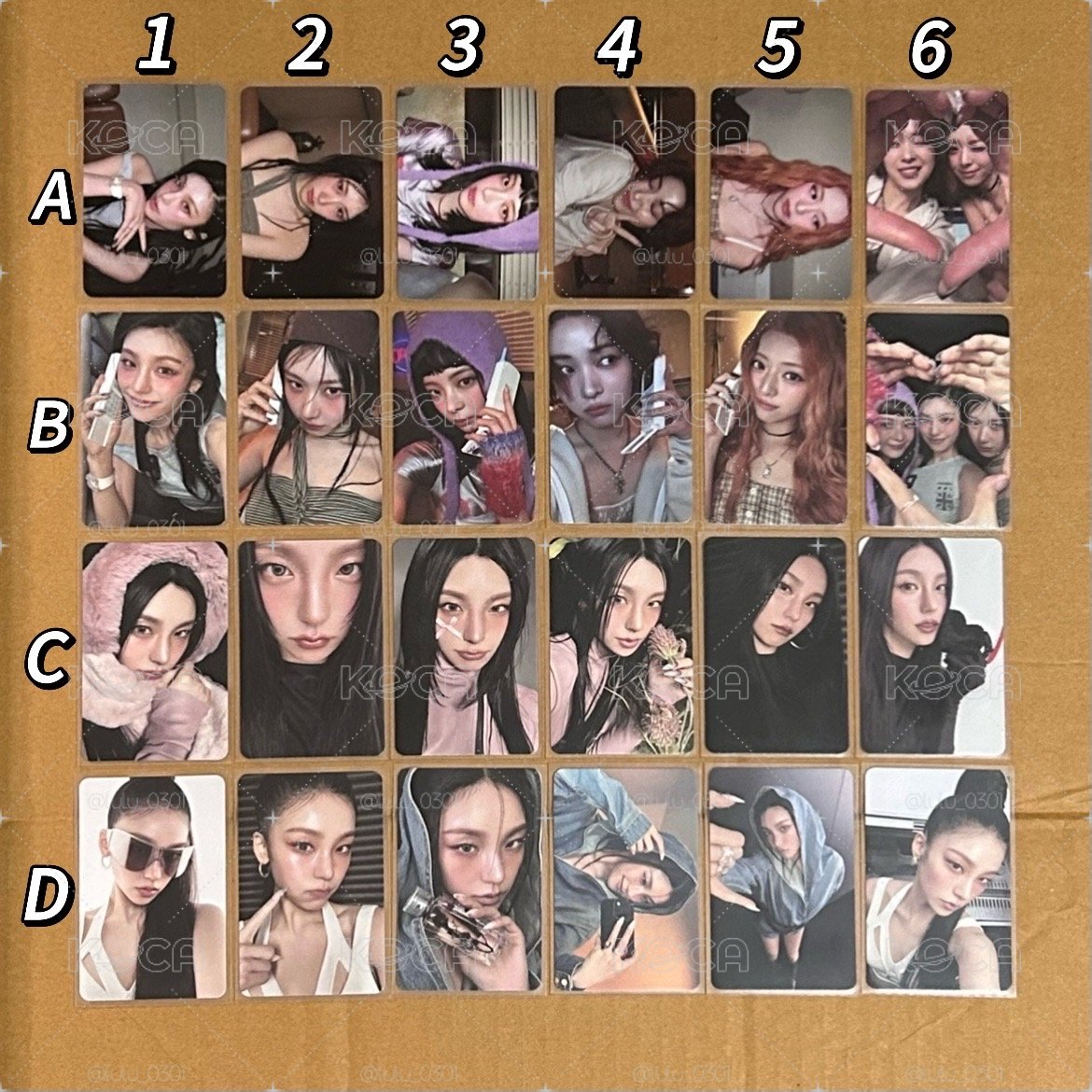 💙）ITZY Girls Will Be Girls GWBG 小卡 專卡 YEJI Air 小卡 專卡