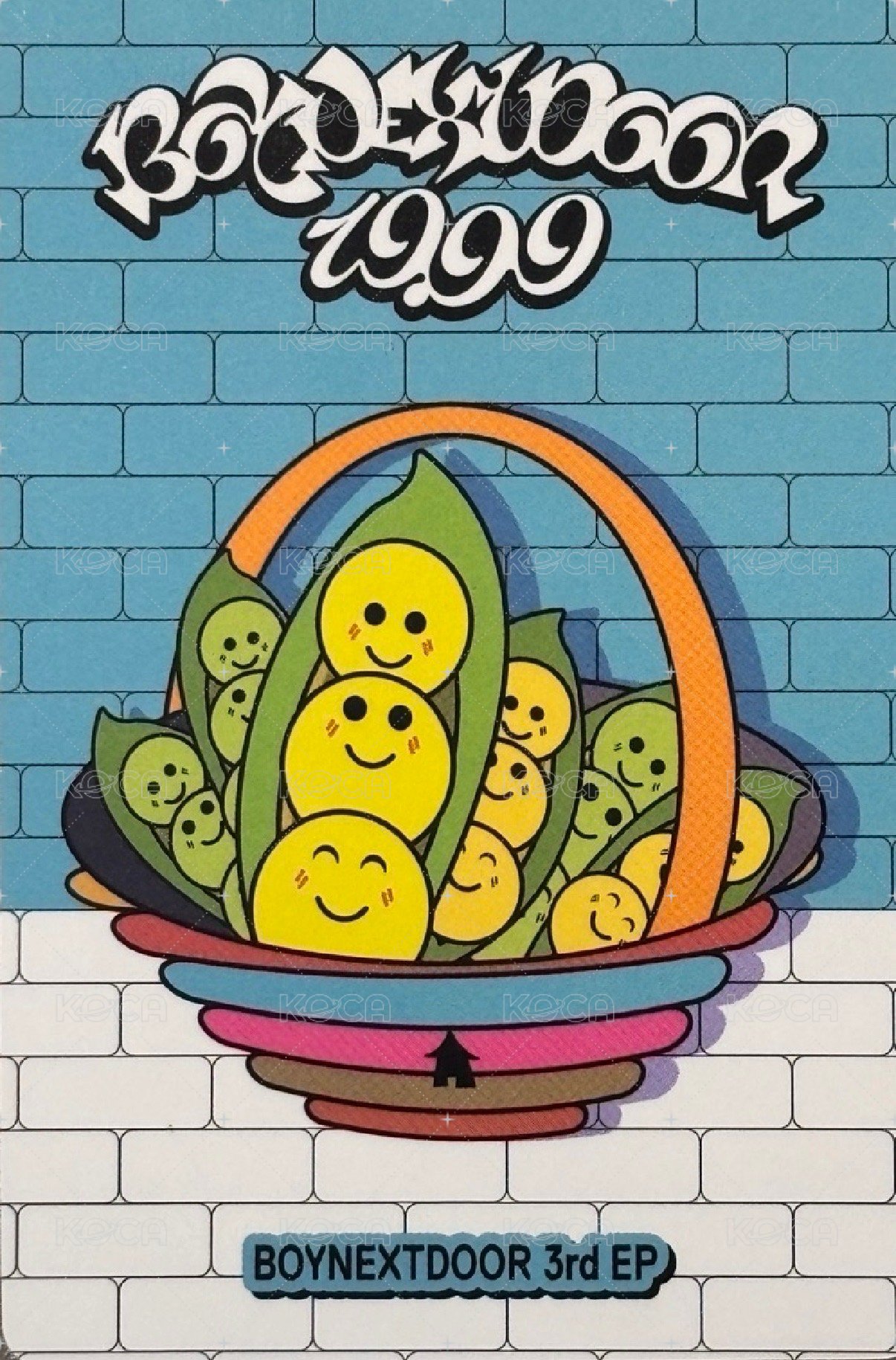 19.99 yzy 特典卡 豌豆卡 3 背面