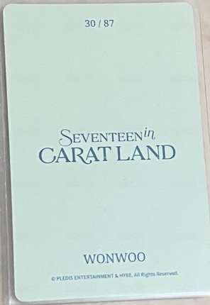 24’克拉島 隨機卡  背面