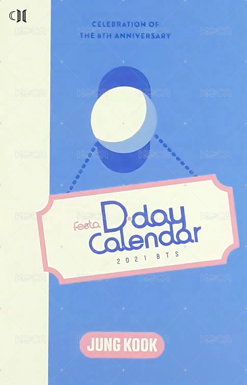 2021 八週年日曆盒 周邊卡 D9 背面