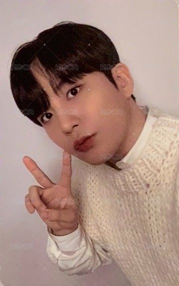 Cafe BomBom 代言卡  正面