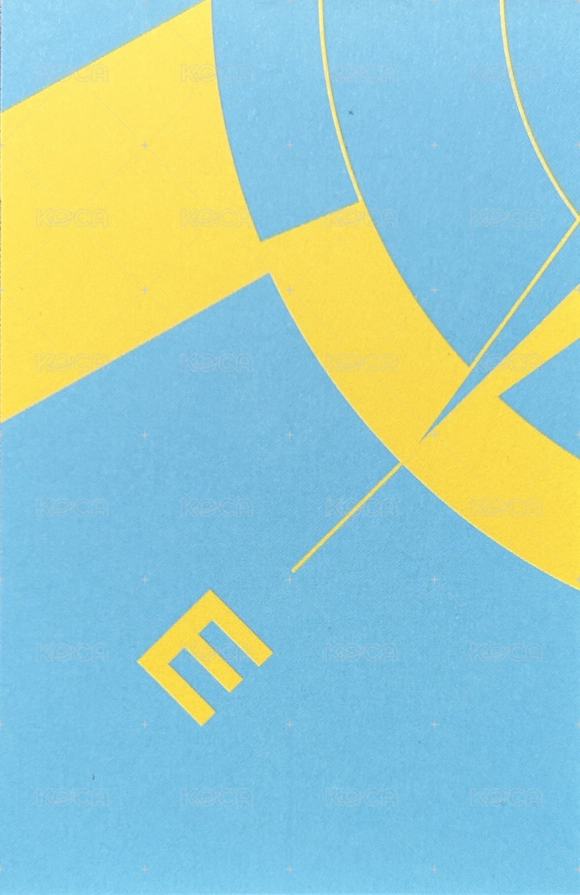 One to All 專輯卡 Wave ver. 背面