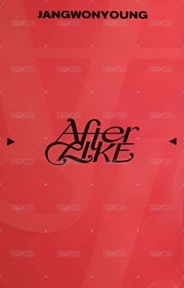 After LIKE 星船 特典卡  背面