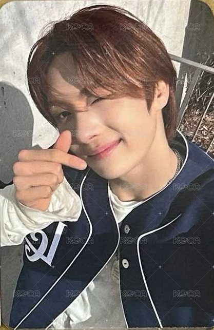 TRY WITH US knpops 簽售卡  正面