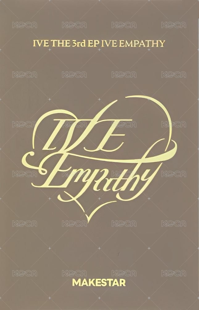 IVE EMPATHY ms 1.0 特典卡 被子ver. 背面