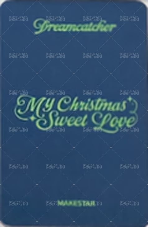 聖誕單曲專輯 ms 3.0 抽選卡 護身符卡 背面