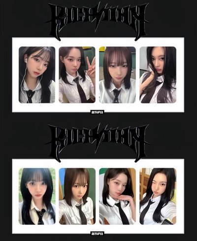 aespa｜冬 柚 吉 寧｜el、am幸運卡