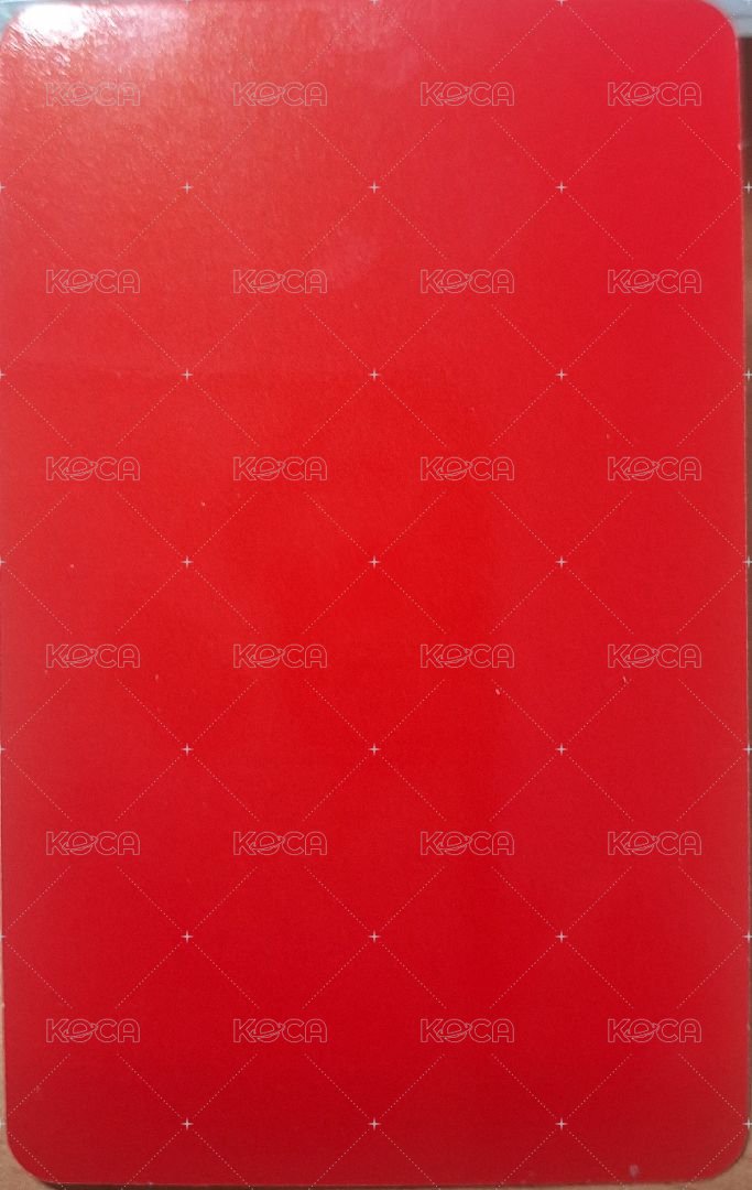 rosie 專輯卡  背面