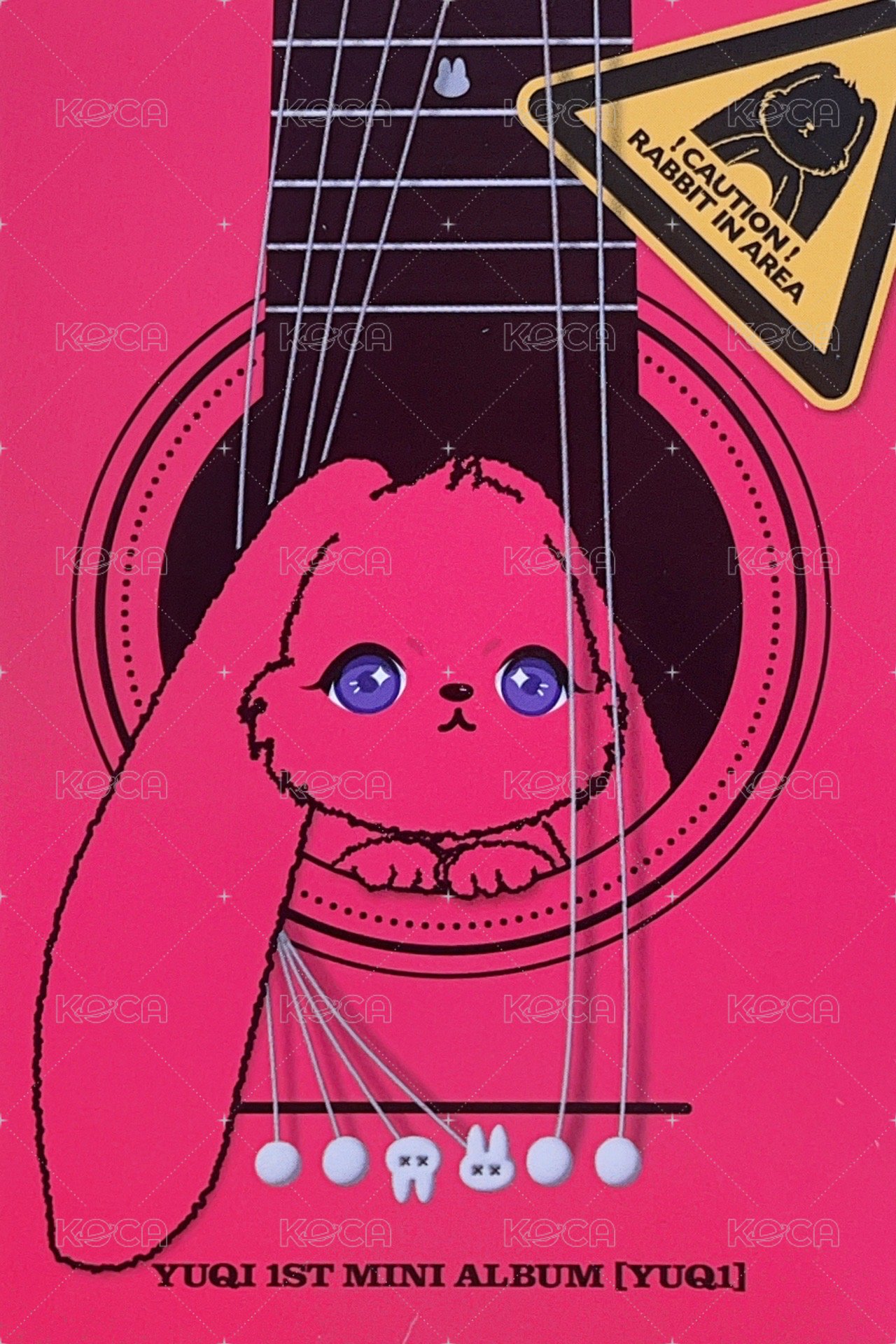 YUQ1 專輯卡  背面