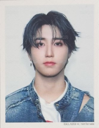 Hollow 專輯卡 初回A 證件照 正面