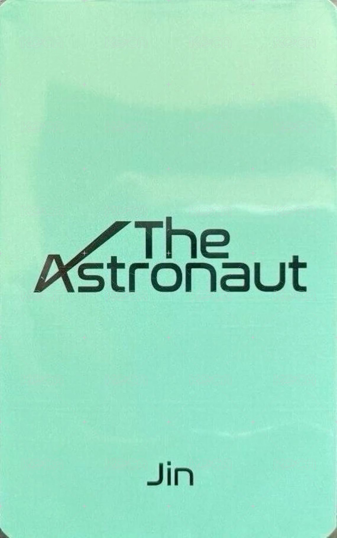 Astronaut m2u 幸運卡  背面