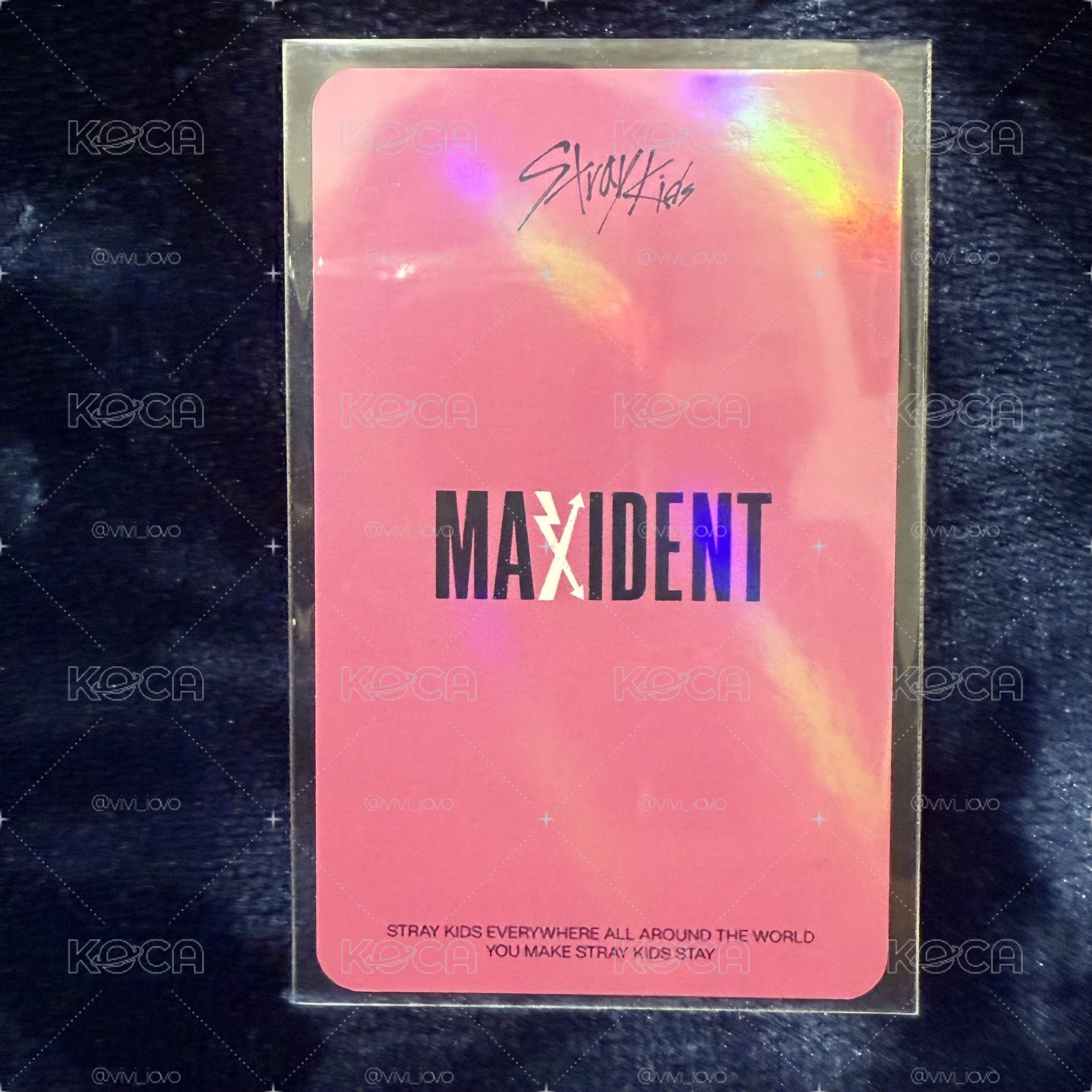 Felix 李龍馥 Maxident KMS特典卡