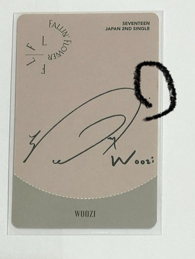 落花 專輯卡 通常ver.勳🩷