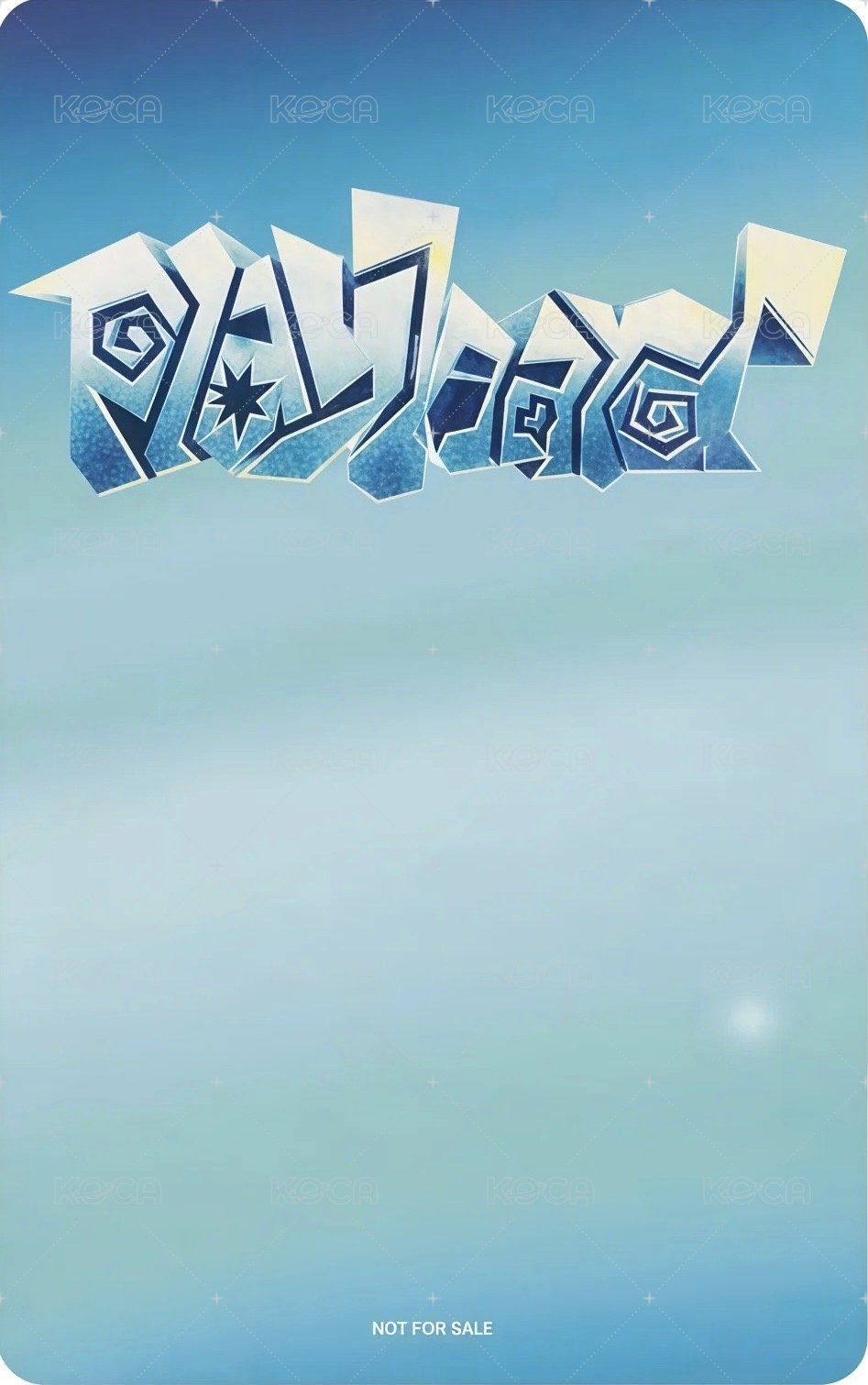 Play Hard 塔店 特典卡  背面