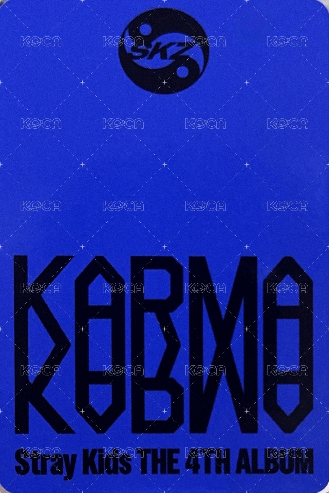 KARMA 專輯卡 Karma ver. 背面