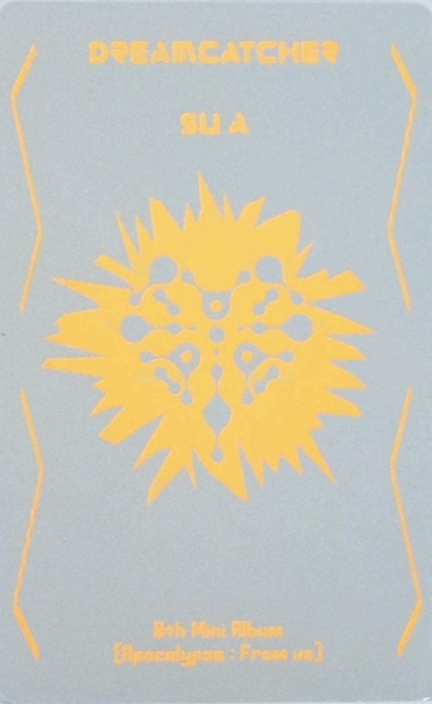 迷你八輯 專輯卡  背面