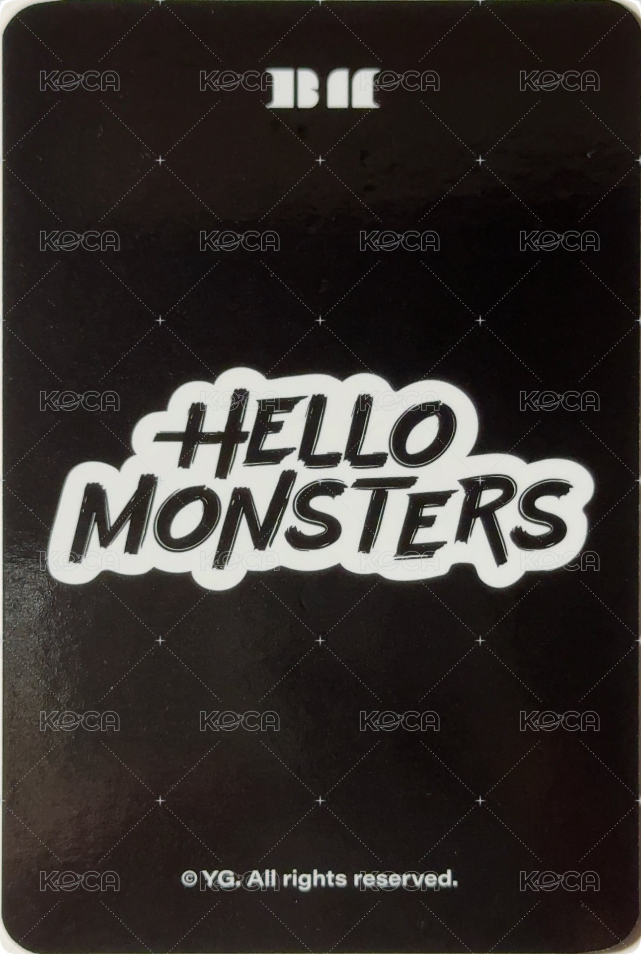 25’世巡 yg 周邊卡 亞巡壓克力鑰匙圈卡 Rami 背面