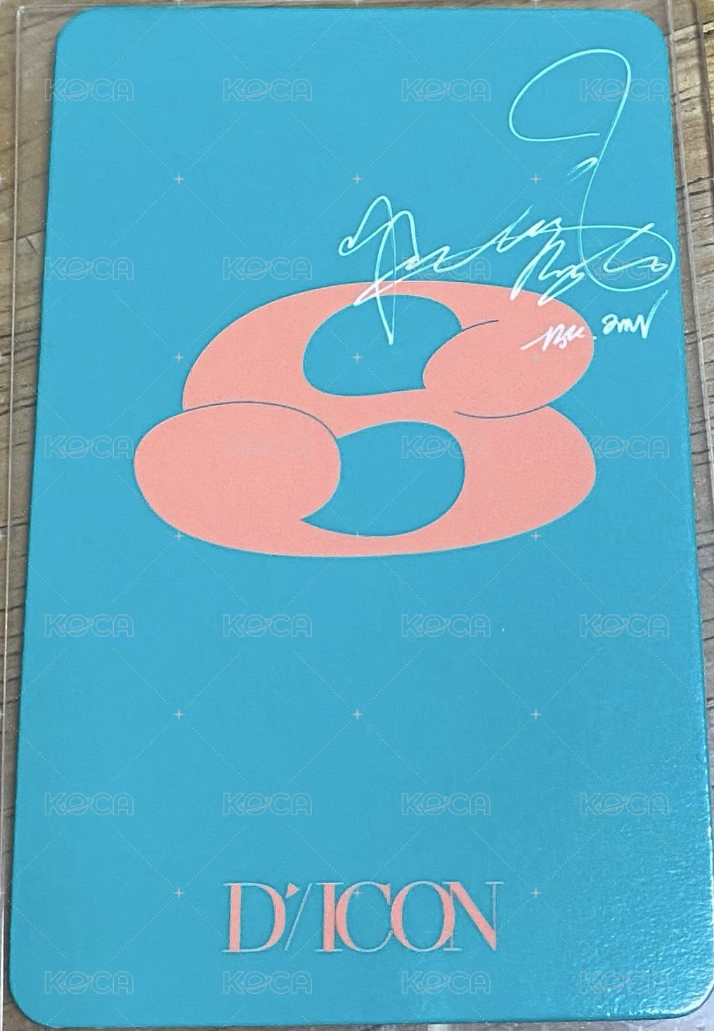 周邊卡 DICON 背面