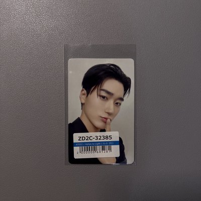 Ashes to Light ATEEZ JP FC 特典卡