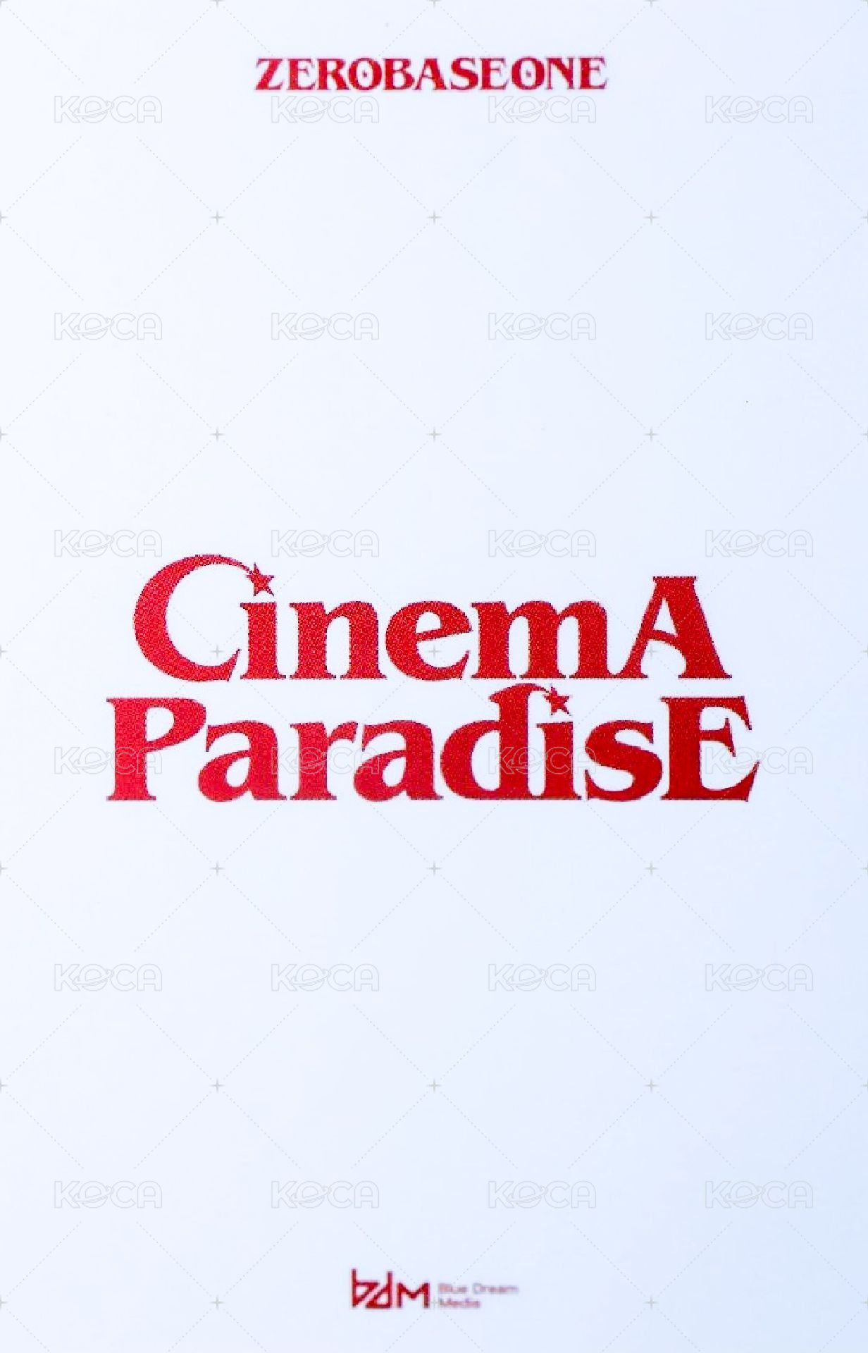 迷四 bdm 特典卡 對鏡自拍 ver. 背面