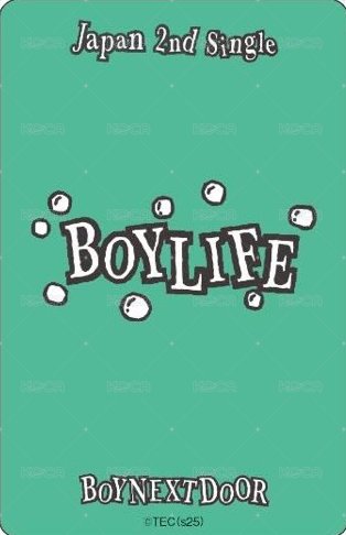 BOYLIFE hmv 幸運卡 湯姆貓與傑利鼠 4 背面