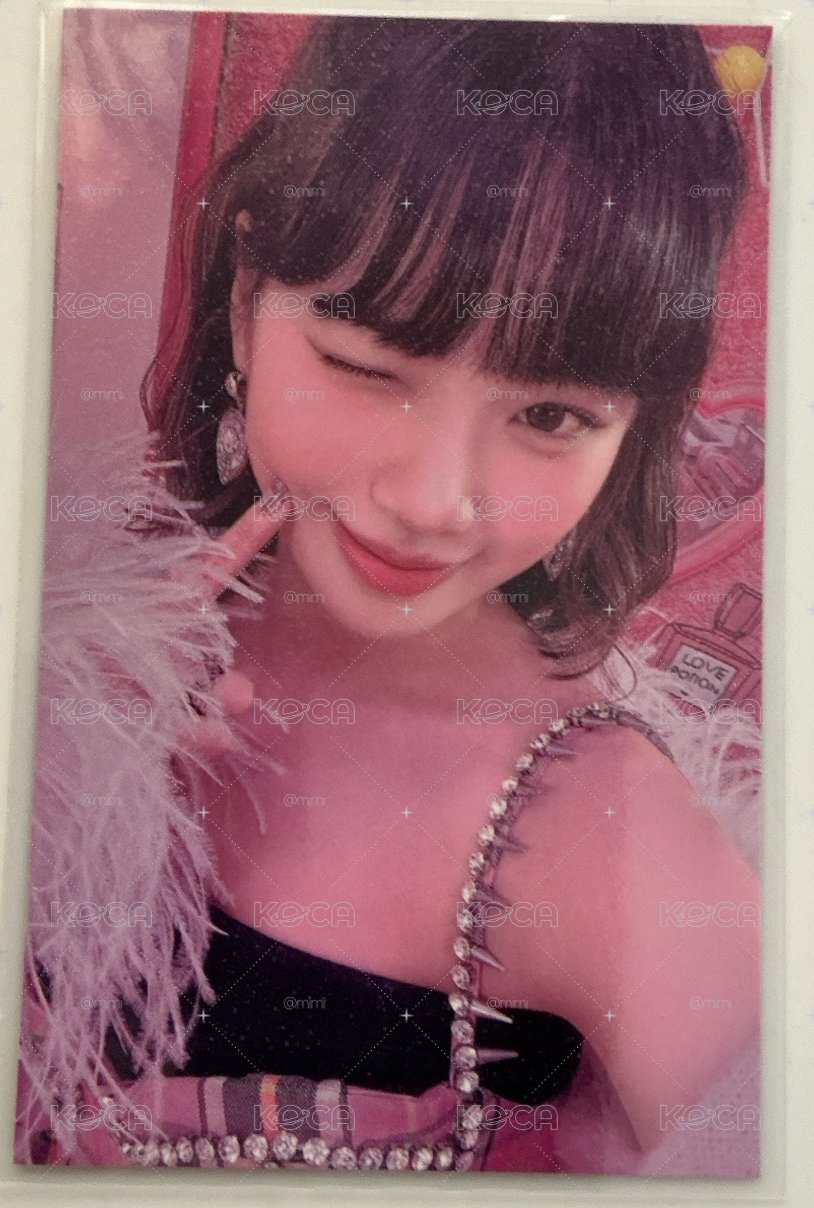 LE SSERAFIM Fearless JP 日咖幸運卡 Chaewon 采源