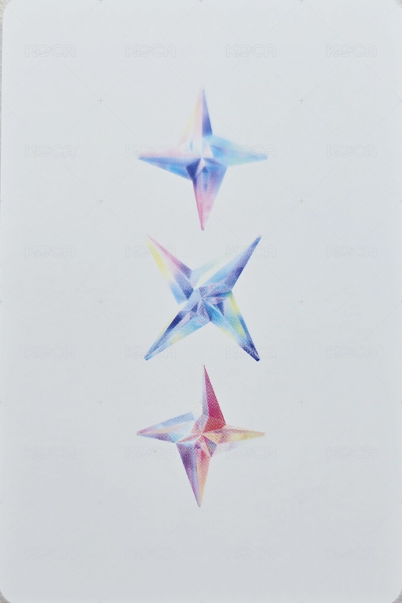 迷七 kkt 特典卡  背面