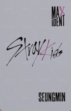 MAXIDENT Lotte Duty Free 樂天 特典卡  背面