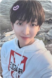 迷三 打歌卡 心形髮夾ver.