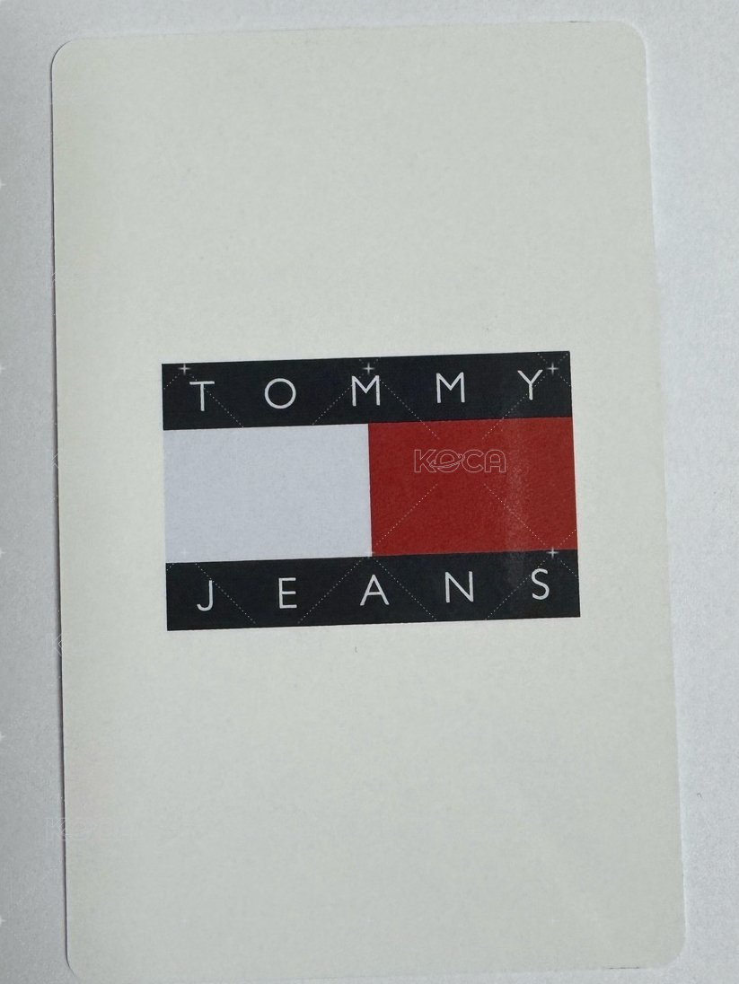 tommy 代言卡  背面