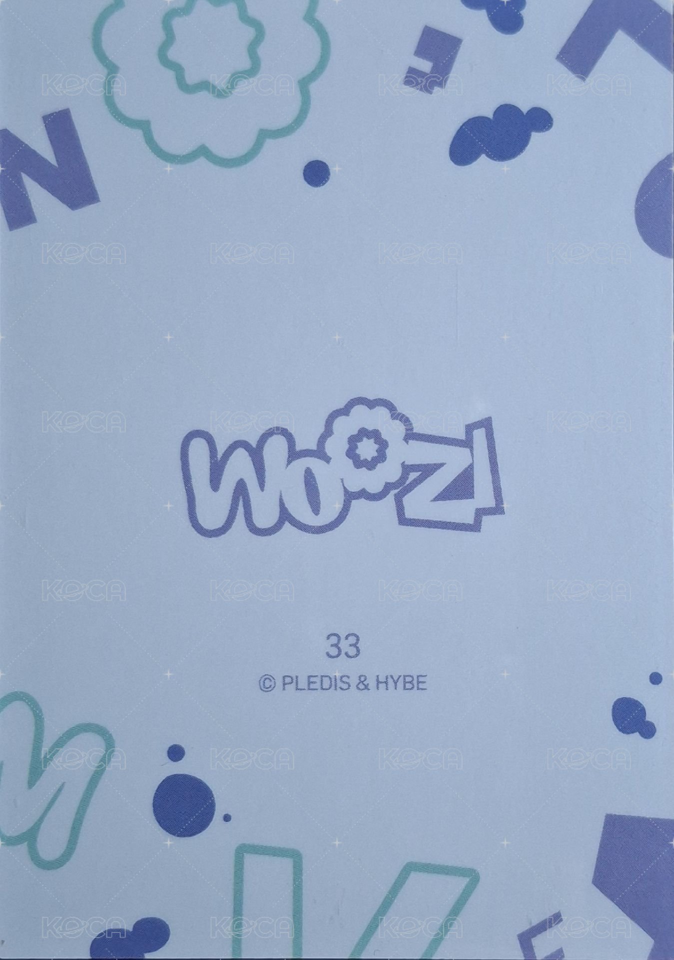 24‘HOME 隨機卡  背面