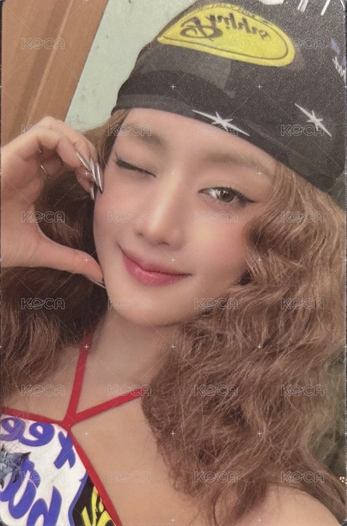 I SWAY 專輯卡 電子專專卡-妮 正面