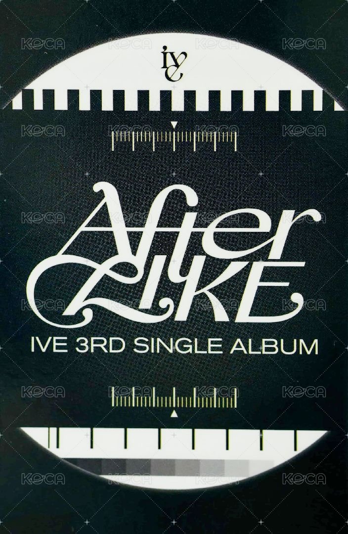After LIKE sw 4.0 簽售卡  背面