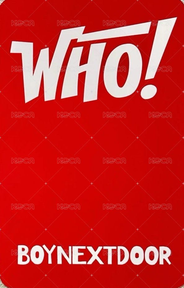 WHO! 楠藝 幸運卡 5 背面