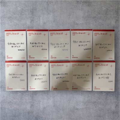 BE THE SUN JAPAN卡包卡 手寫卡背