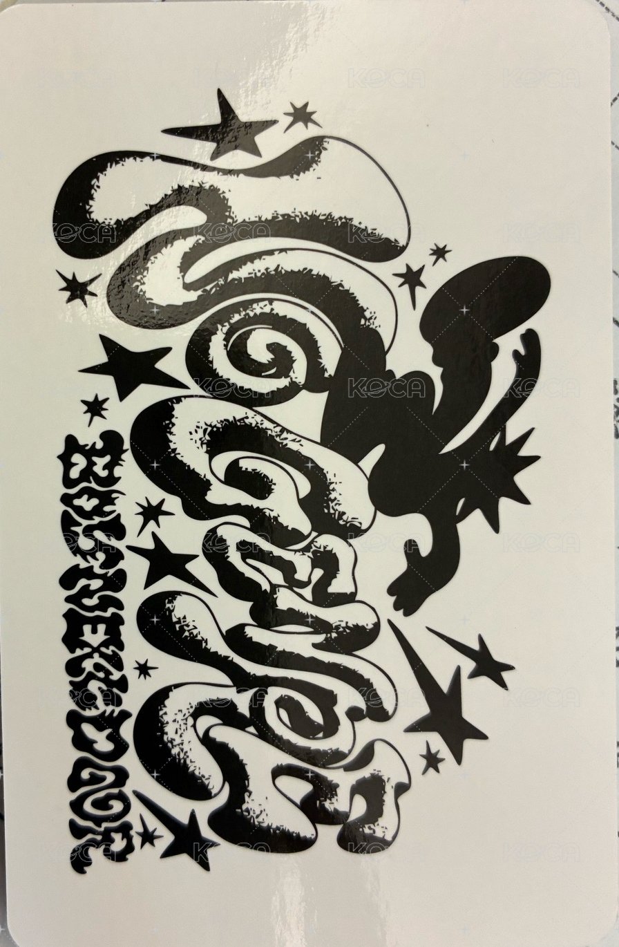 No Genre 鐵盒 周邊卡 團卡 背面