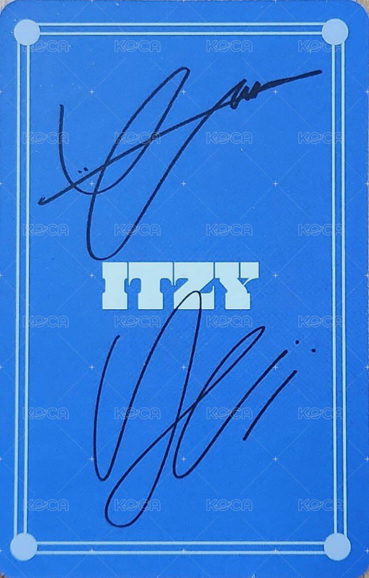 KILL MY DOUBT 專輯卡 單封 雙人卡 背面