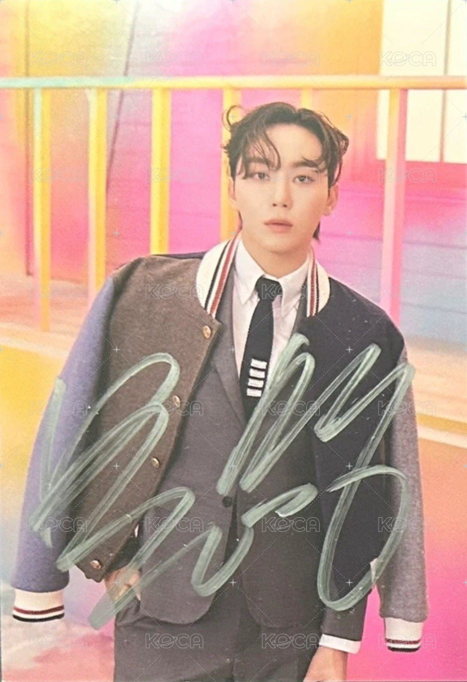 精選專 簽名卡  正面