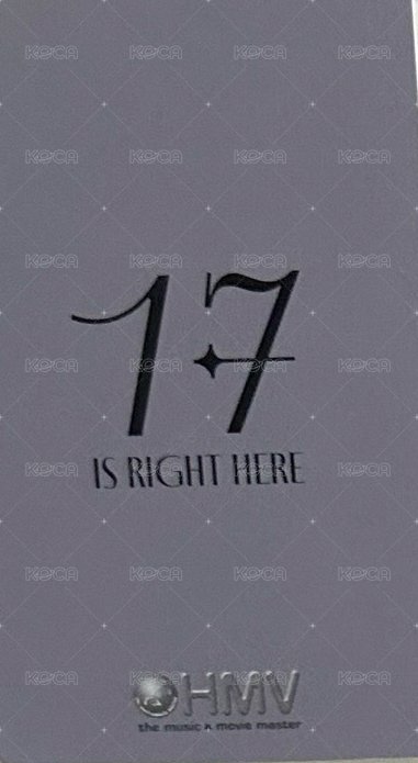 精選專 hmv 特典卡  背面