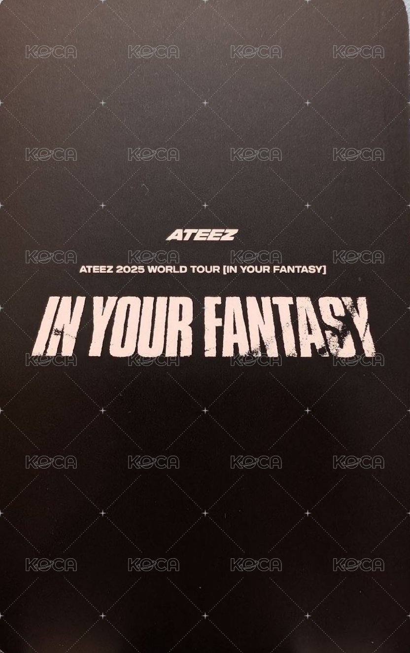 IN YOUR FANTASY 周邊卡  背面