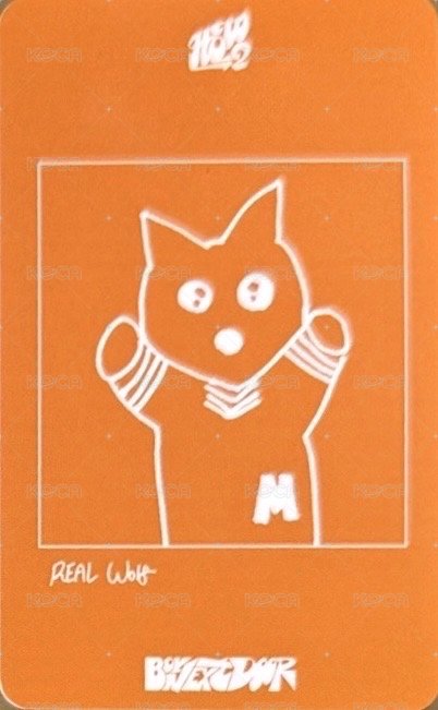 HOW? 打歌卡 o版 背面