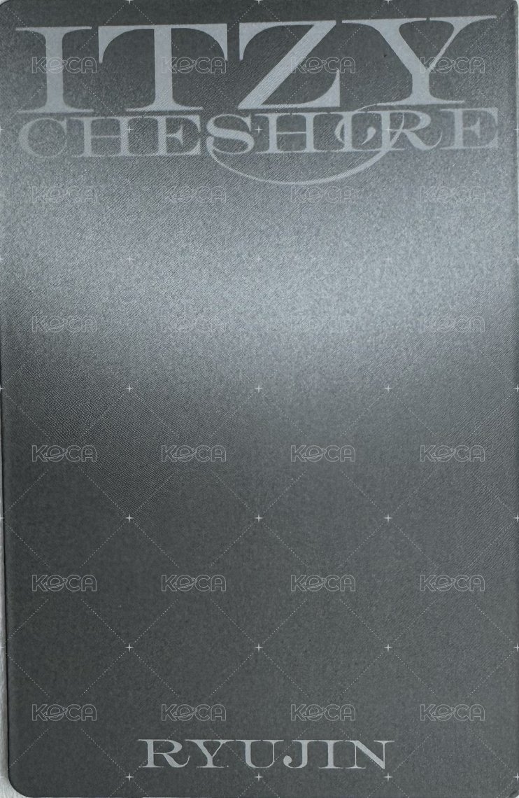 CHESHIRE 專輯卡 限量版 變化卡 背面