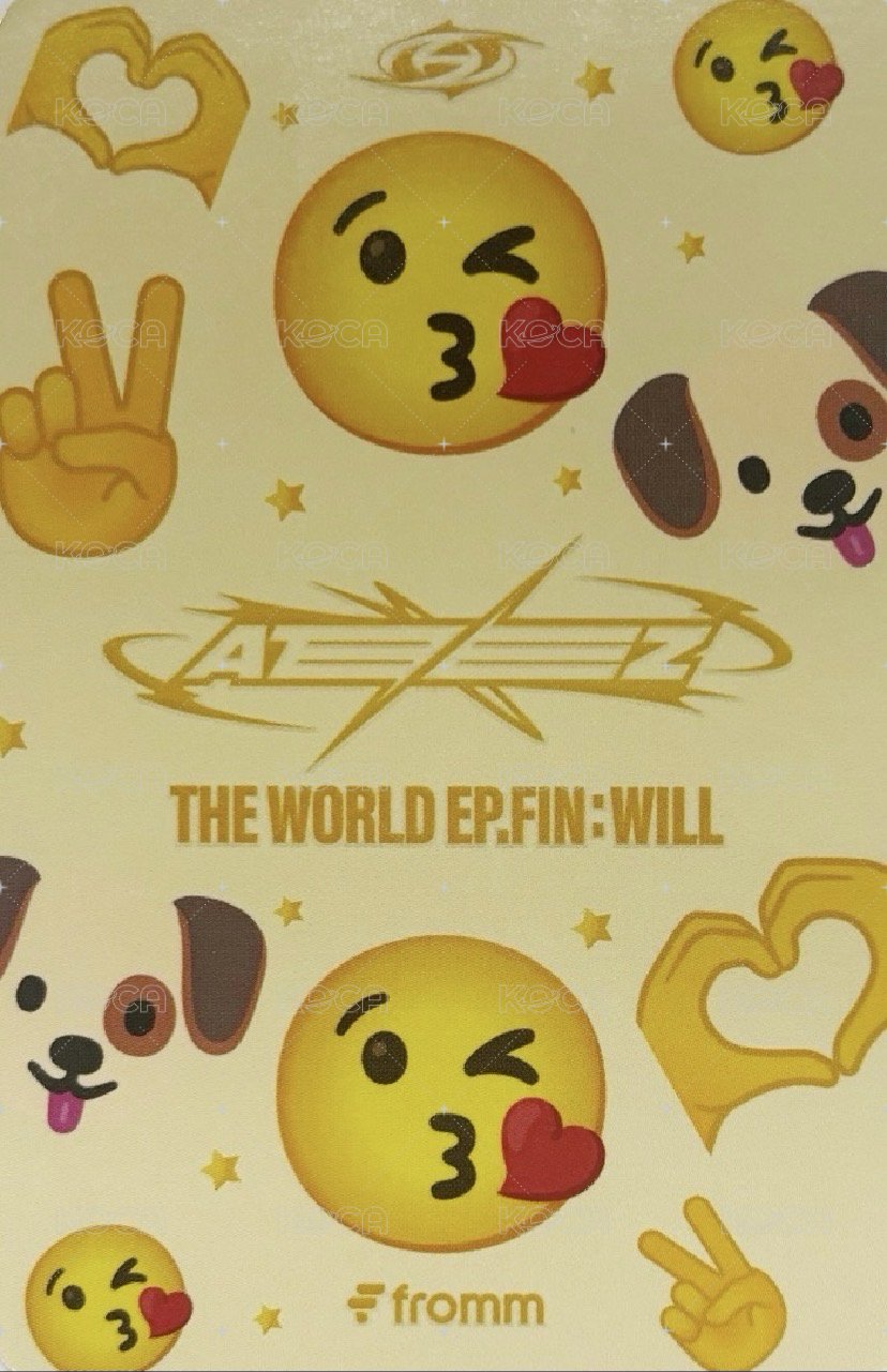 Will fromm 6.0 簽售卡  背面