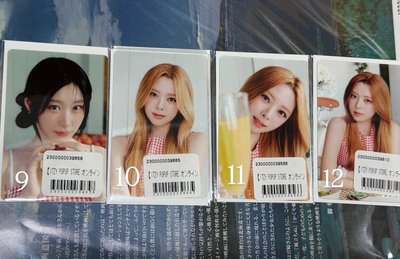 ITZY 夏日ㄧ番賞（禮志 Lia 留真 彩領 有娜）