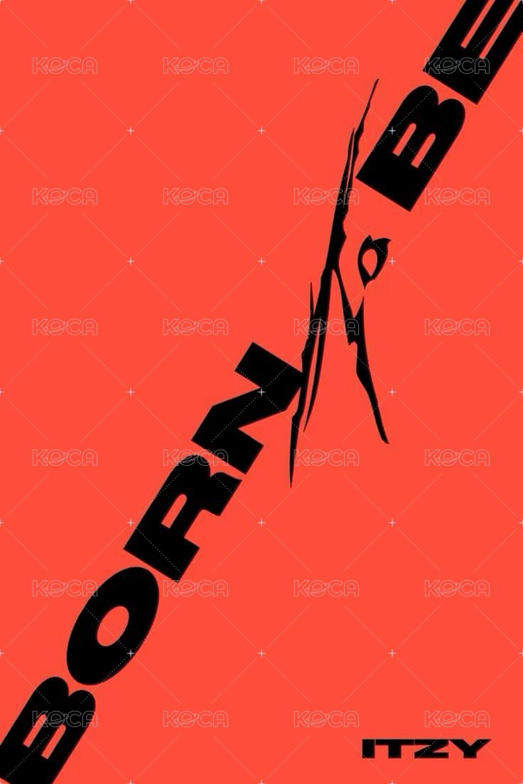 BORN TO BE 專輯卡 普版 背面