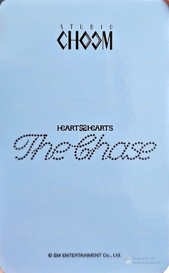 單一 YT 特典卡 SC舞蹈卡 背面