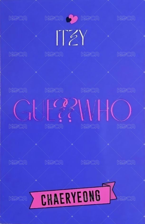 GUESS WHO wd 預售 特典卡  背面