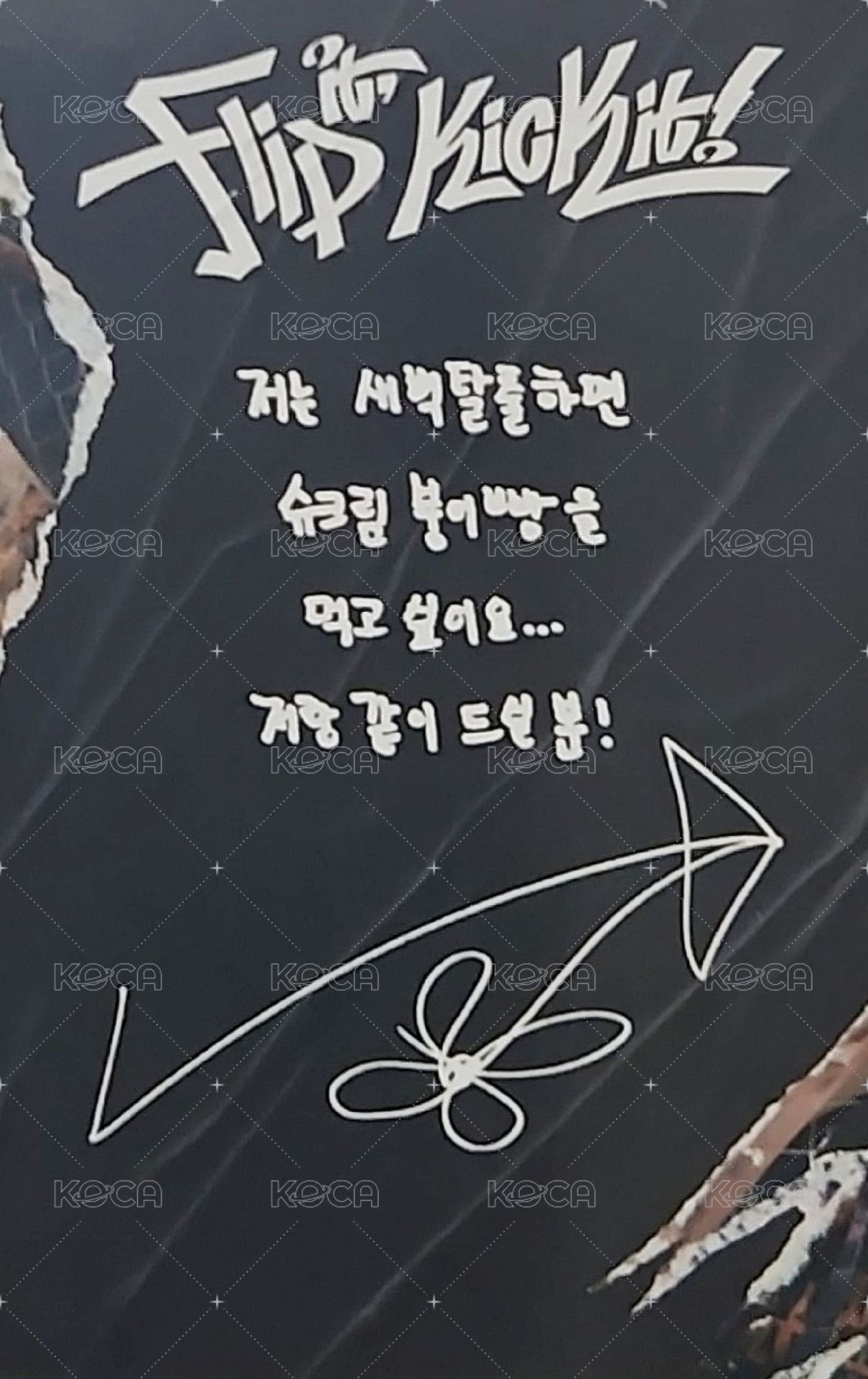 迷一 打歌卡 狗耳3 背面