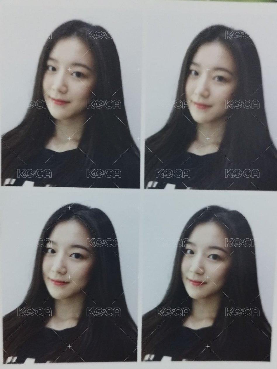 I AM 專輯卡 四格大頭貼 正面